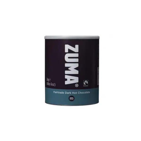 Zuma Fairtrade Dark Hot Chocolate 33% Cocoa 2kg
