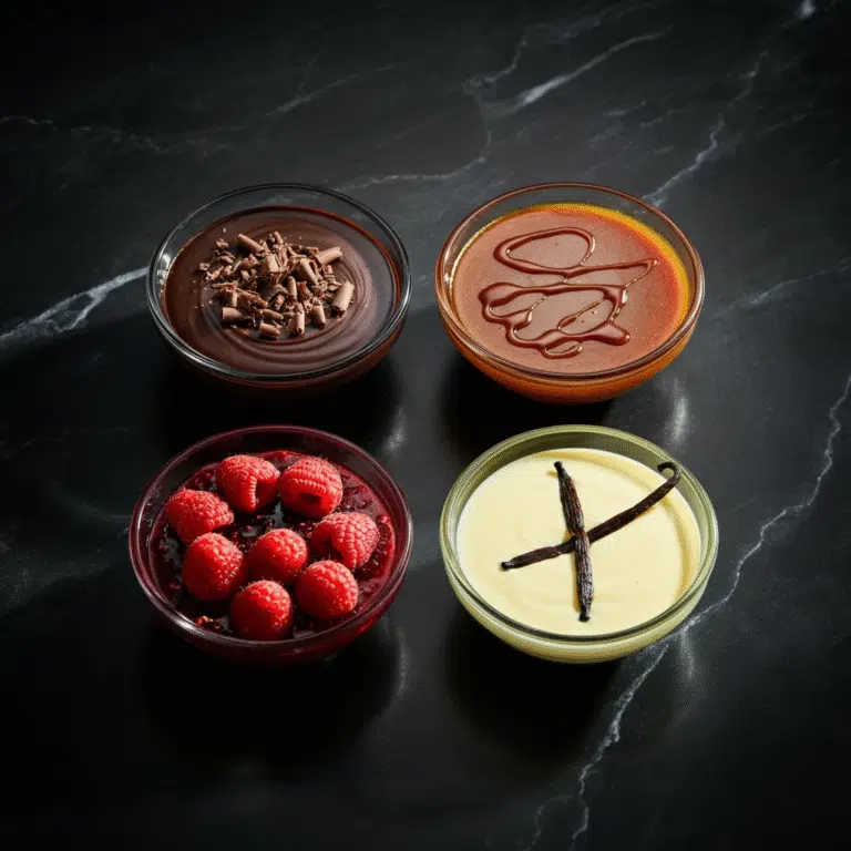 Monin & AMOR Topping Sauce Collection