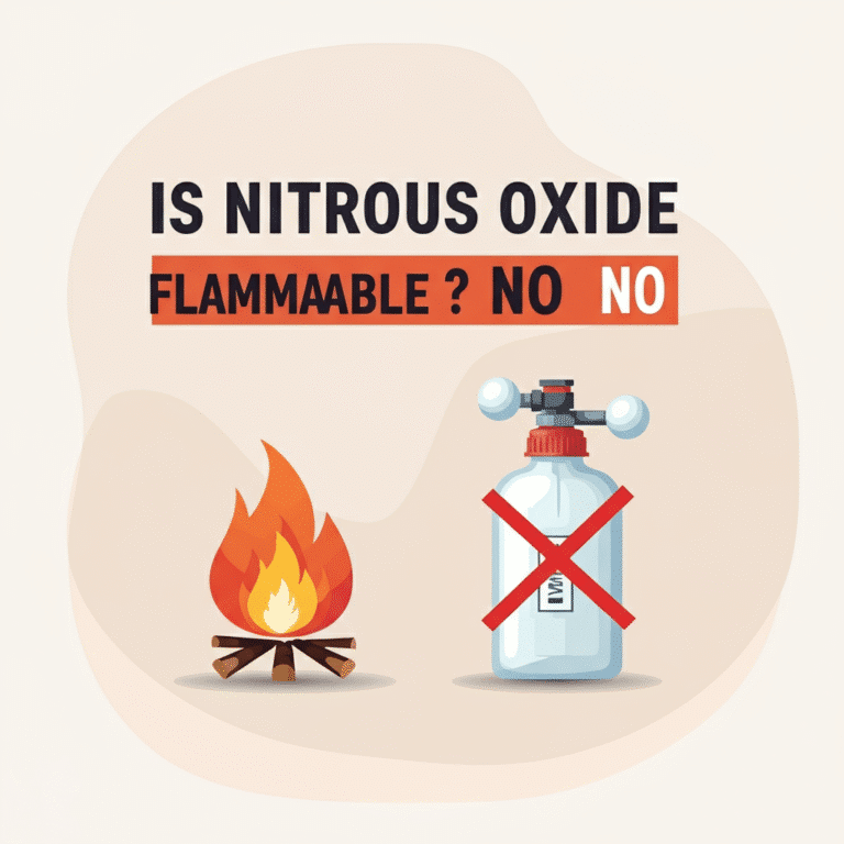 Nitrous oxide non-flammable