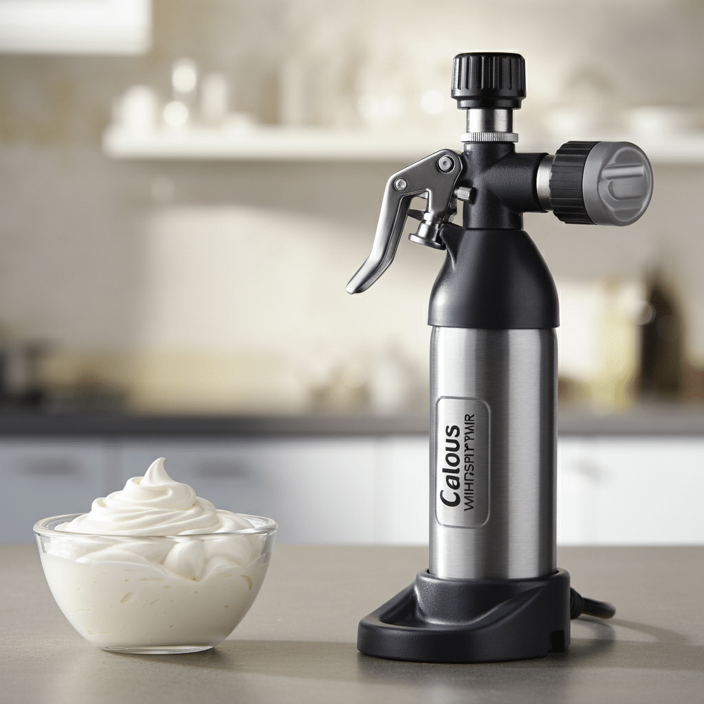 Whipped cream dispenser
