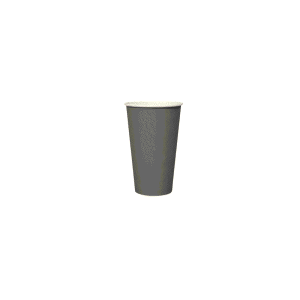 Grey Single Wall Paper Cup