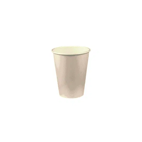 Plain White Paper Cup