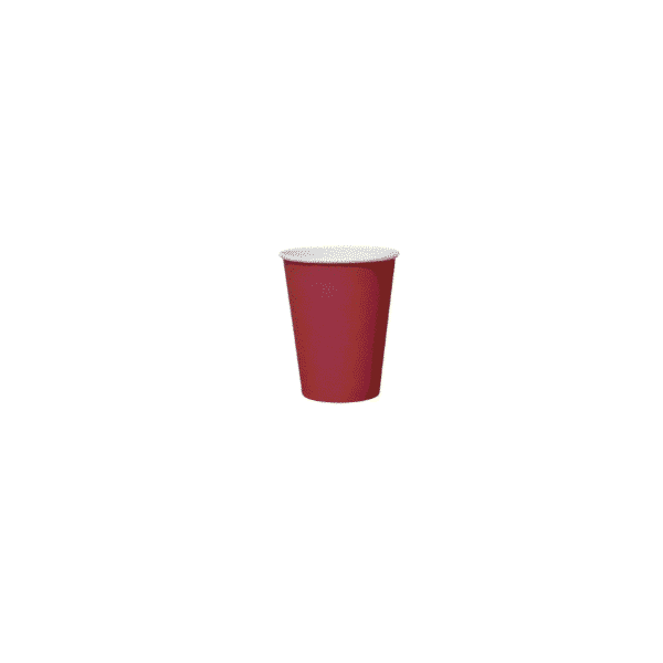 Red Single Wall Paper Cups
