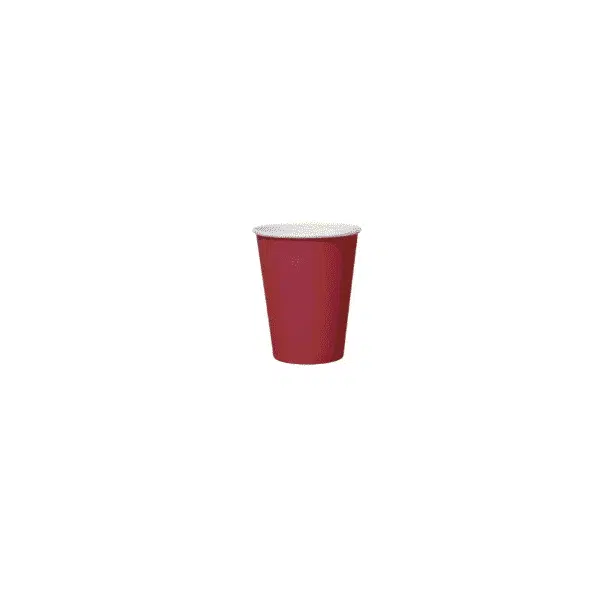 Red Single Wall Paper Cups