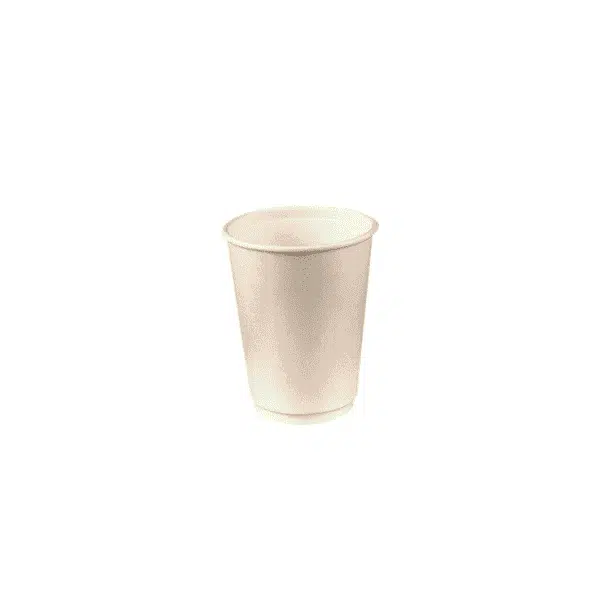 White Double Wall Paper Coffee Cup